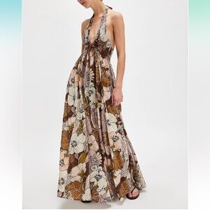 New Flowy Halter Dress
